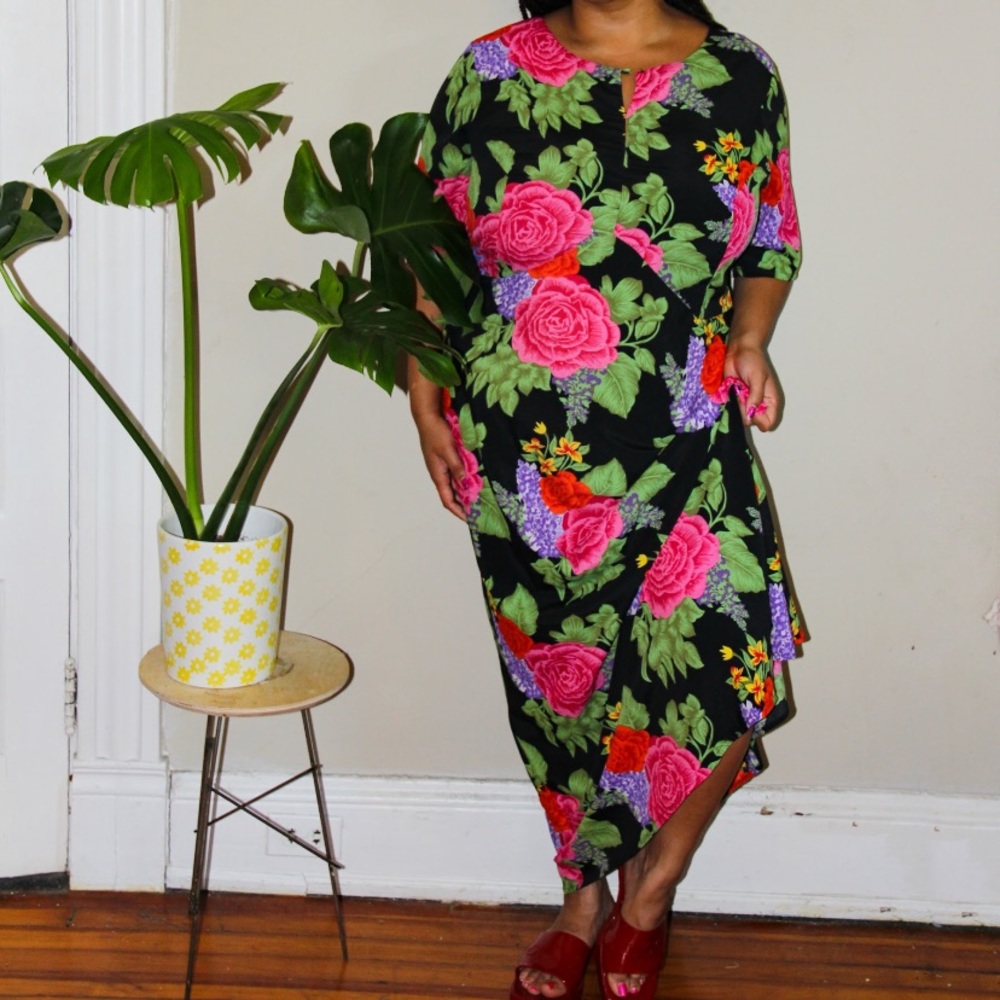ASOS Curve Floral Vintage Style Dress